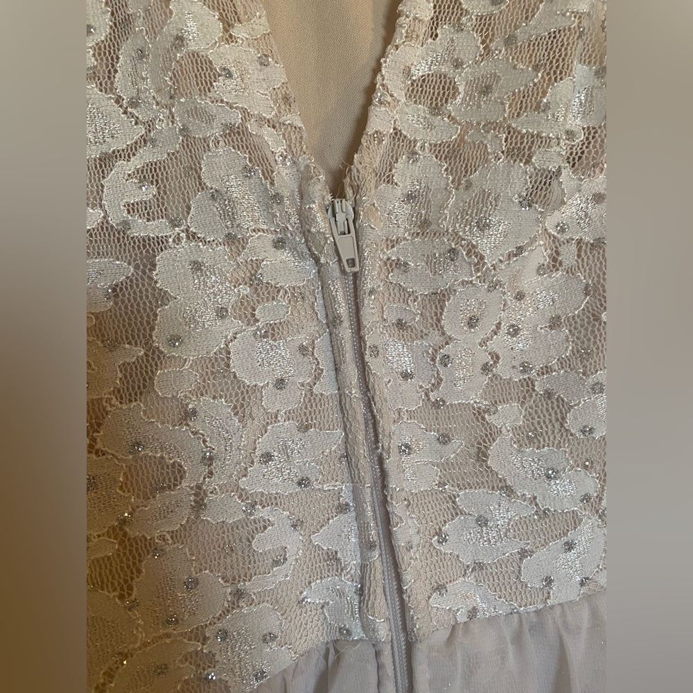 CREAM ROMPER DRESS - Picture 8 of 11